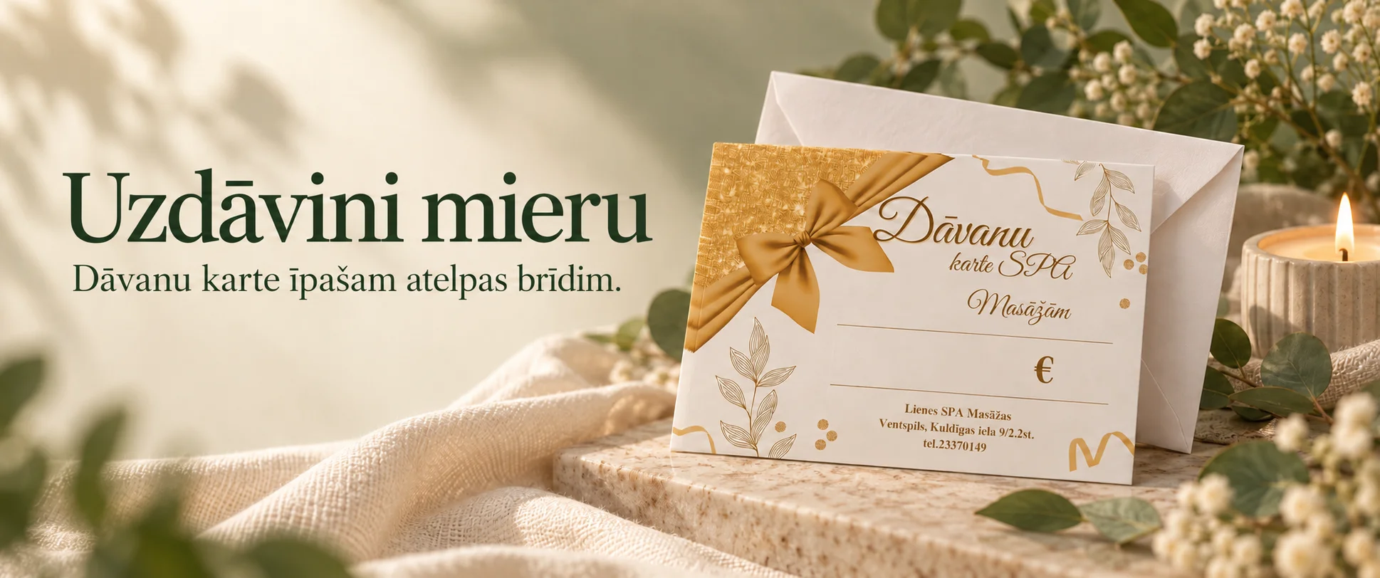 baneris (bez pogas) - davanu karte